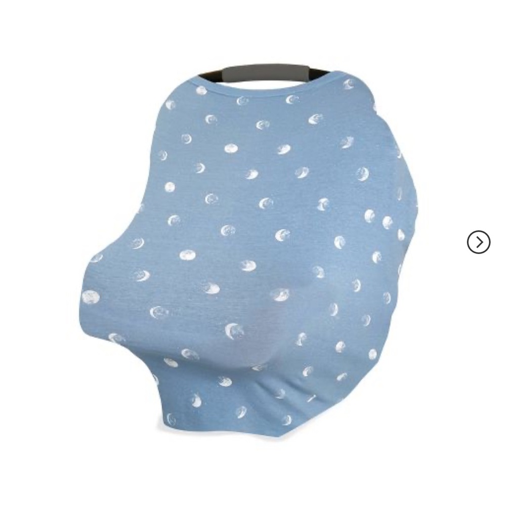 aden + anais Unisex Comfort Knit Multi-Use Cover Moon Print